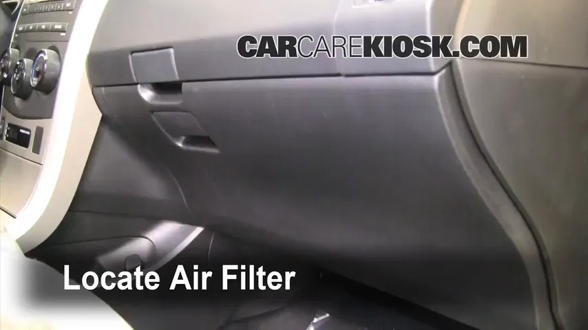2010 Toyota Corolla S 1.8L 4 Cyl. Filtre à air (intérieur)